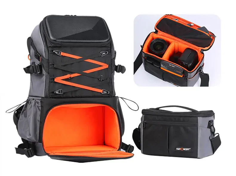 K&F Concept Prostorný Outdoor foto batoh 32L Star Wander 03