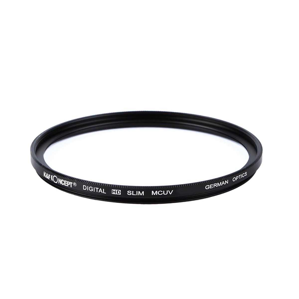 K&F Concept MC UV SLIM filtr 37 mm, GREEN MULTI-COATED, GERMAN OPTICS