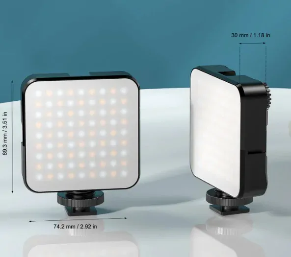Malé Led Video světlo ST81 s regulací barevné teploty