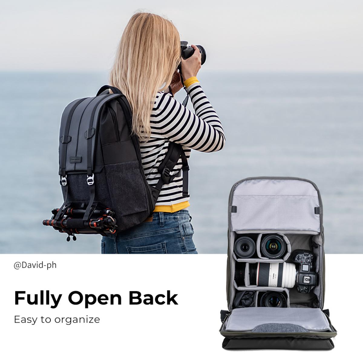 Foto batoh K&F Concept BETA BACKPACK 20L BLACK + DEEP GRAY