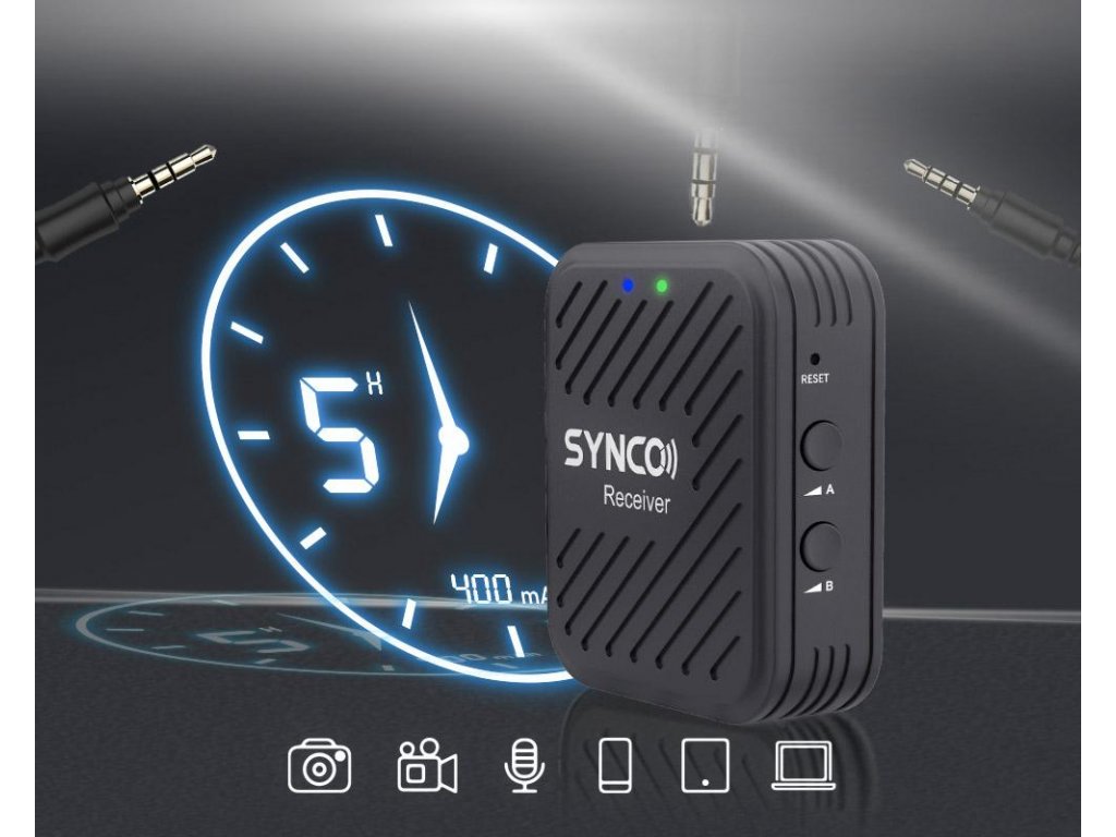 SYNCO mikrofon bezdrátový Wair G1 (A2) (duální sada)