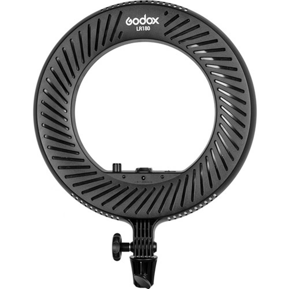 Kruhové výkonné světlo Godox LR180 LED Ring Light Black se síťovým napájením