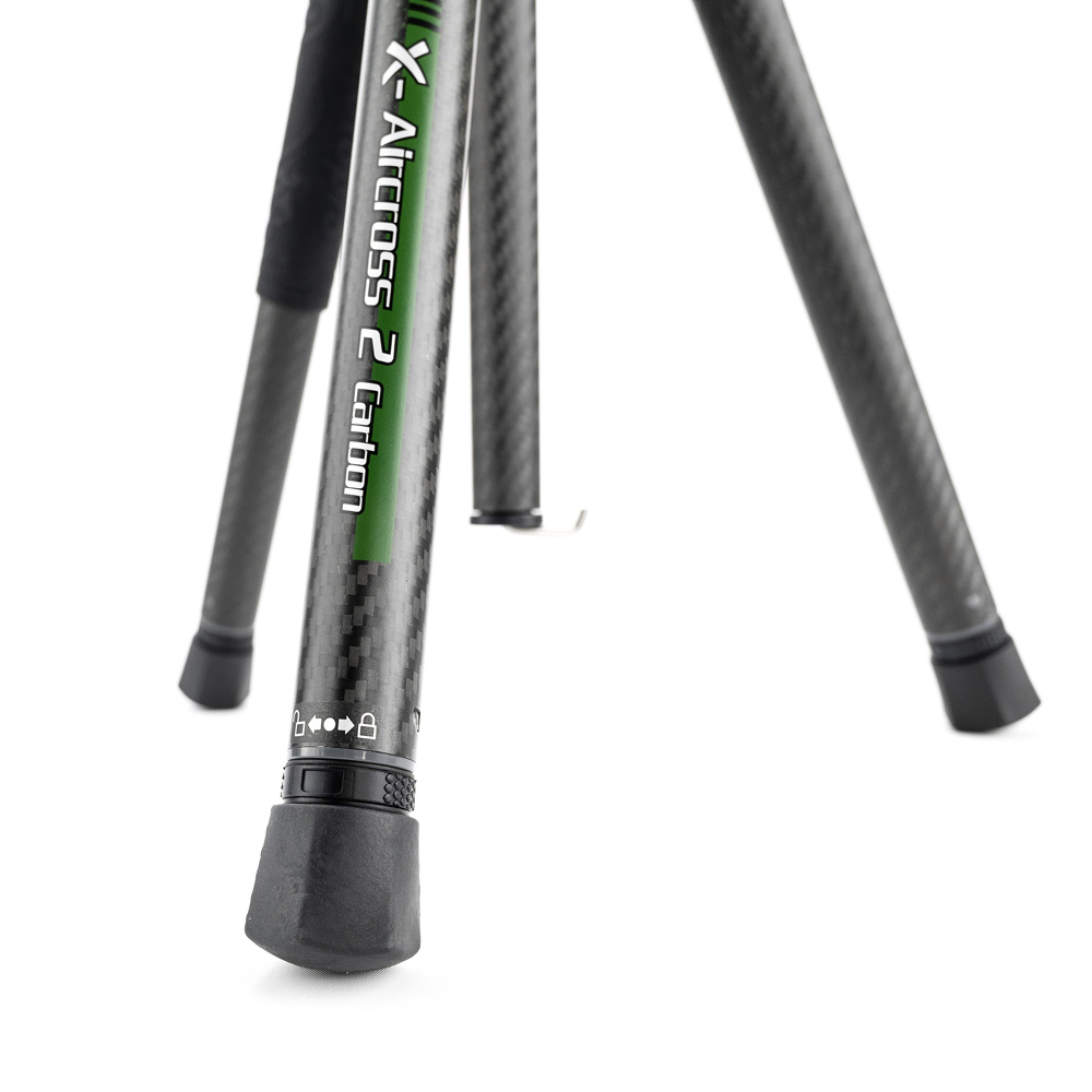 Cestovní lehký karbonový foto stativ Fotopro X-Aircross 2 Carbon Tripod Green