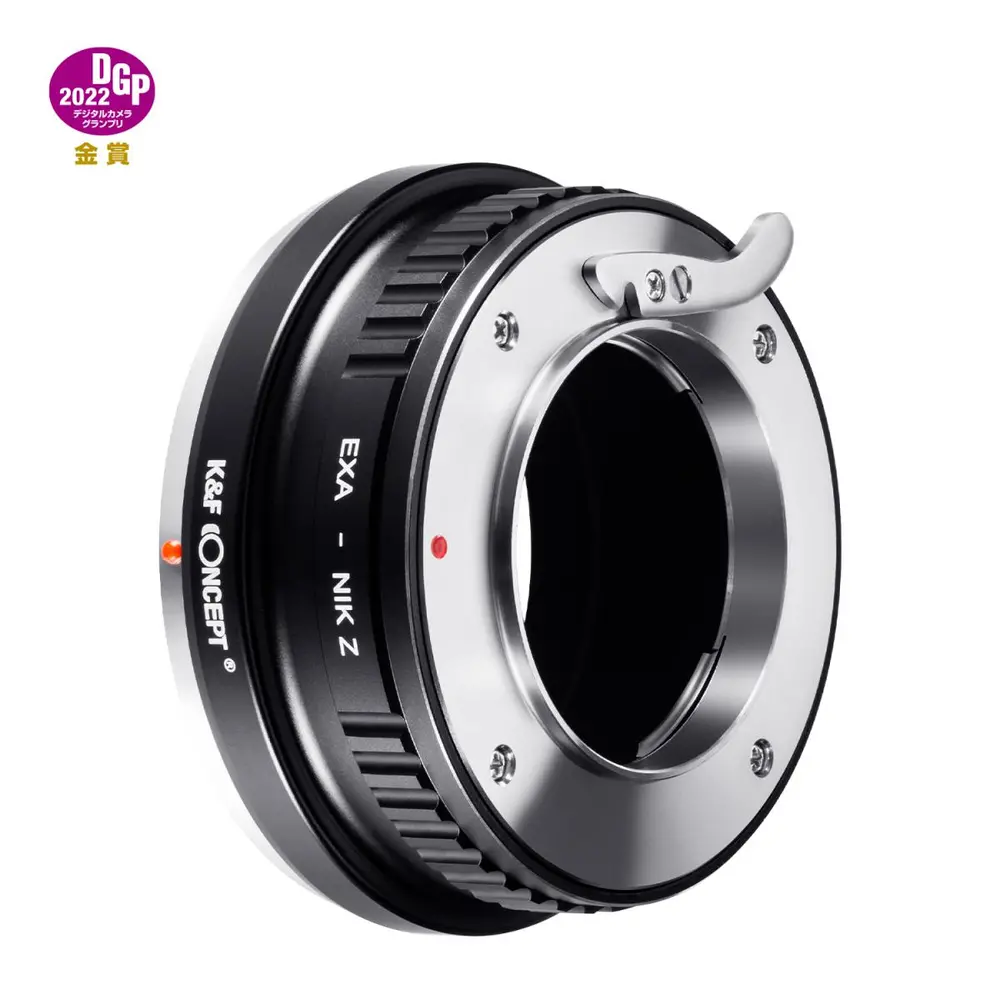 Redukce K&F Concept z objektivu Exakta na Nikon Z