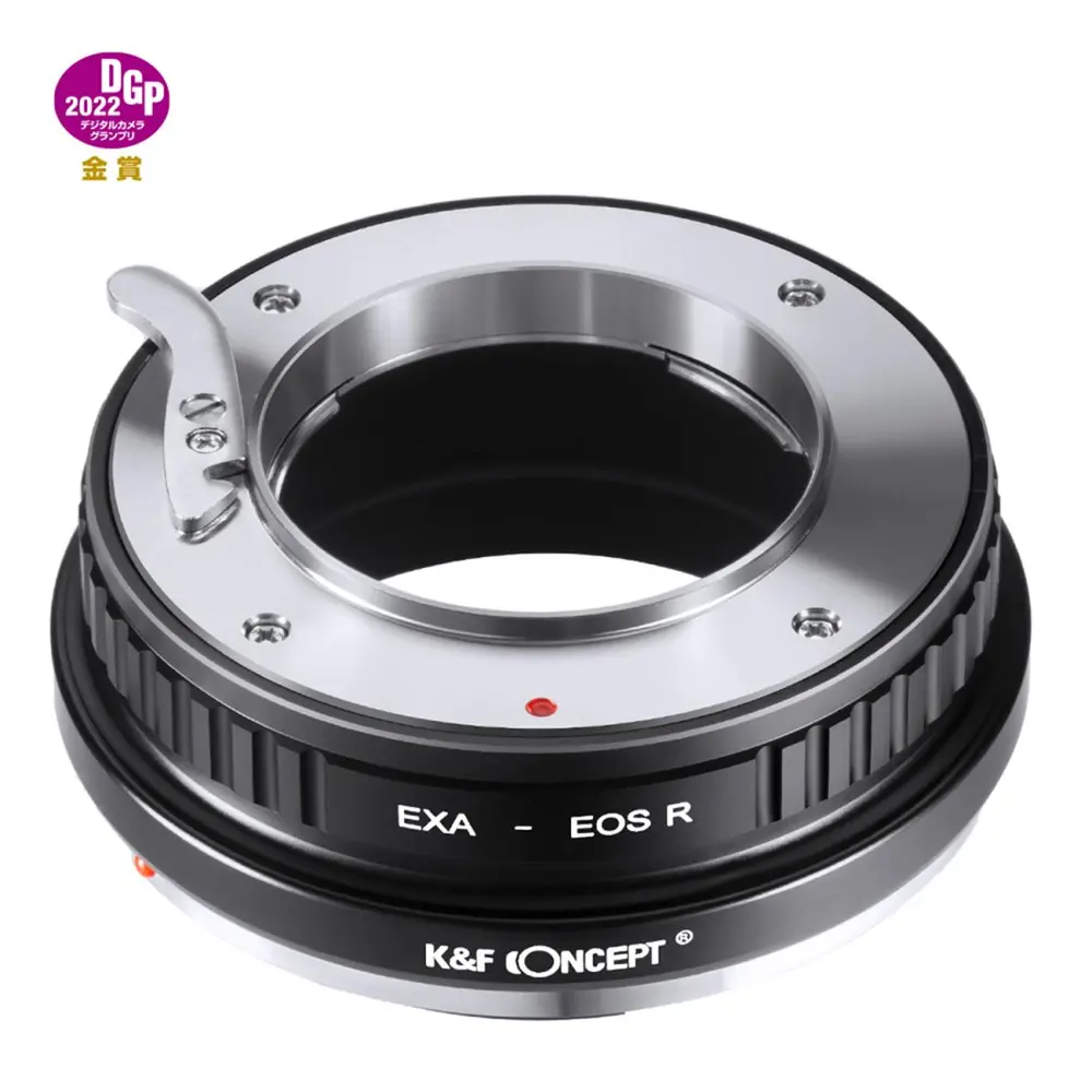Redukce K&F Concept z objektivu EXAKTA na CANON EOS R
