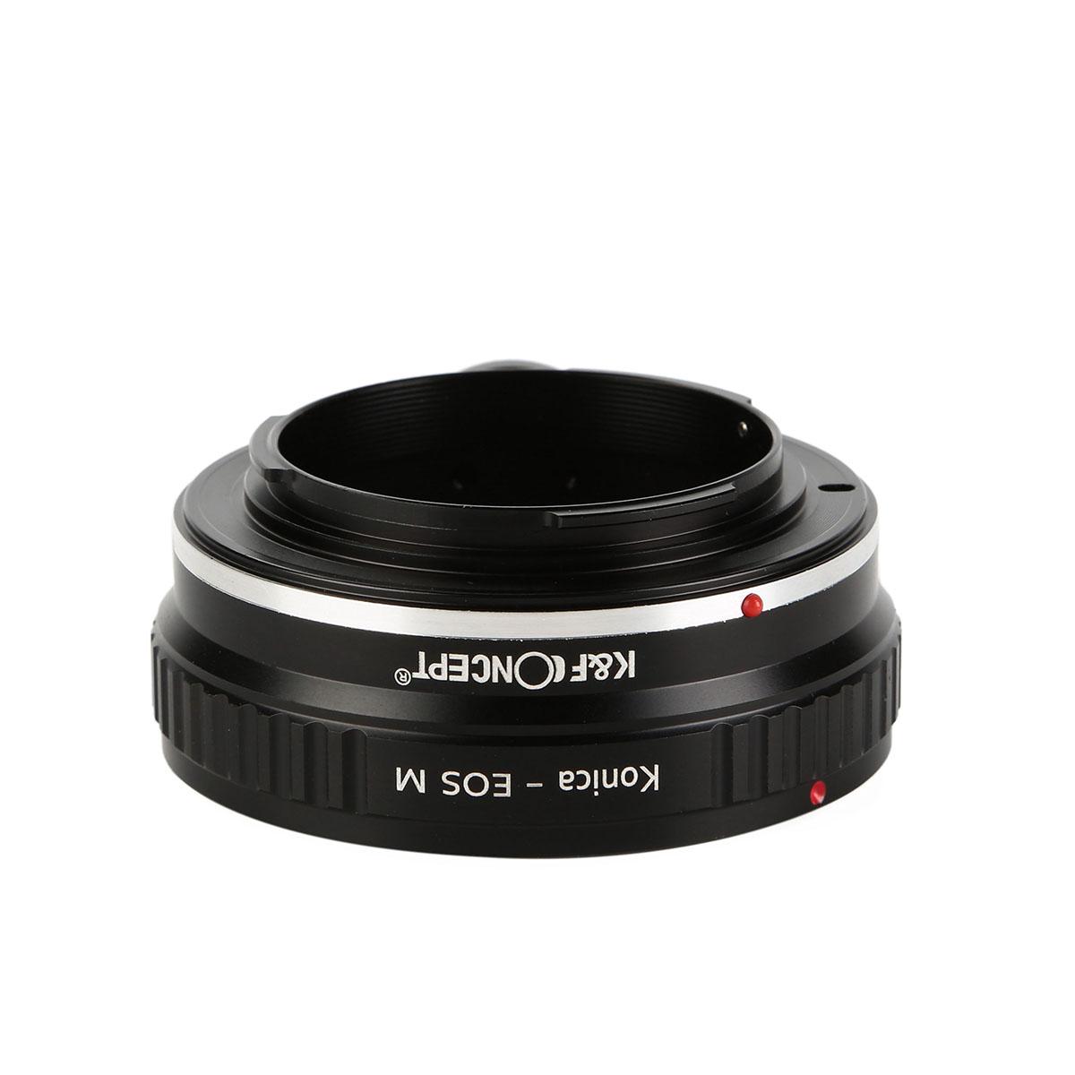 Redukce K&F Concept z objektivu Konica AR na CANON EOS M