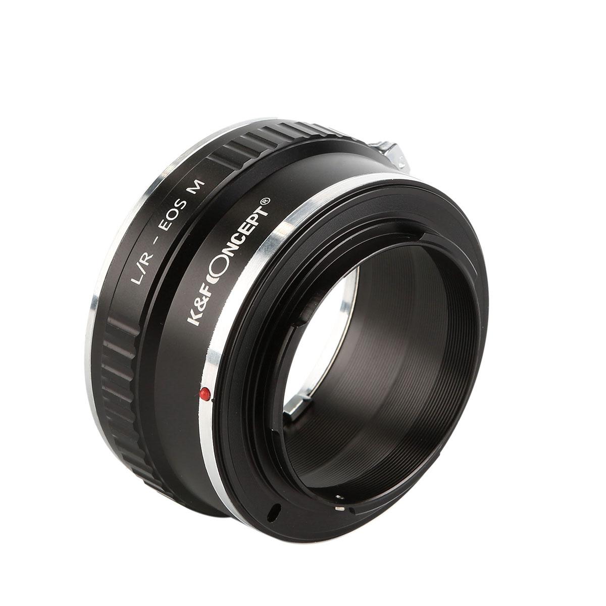 Redukce K&F Concept z objektivu Leica R na CANON EOS M