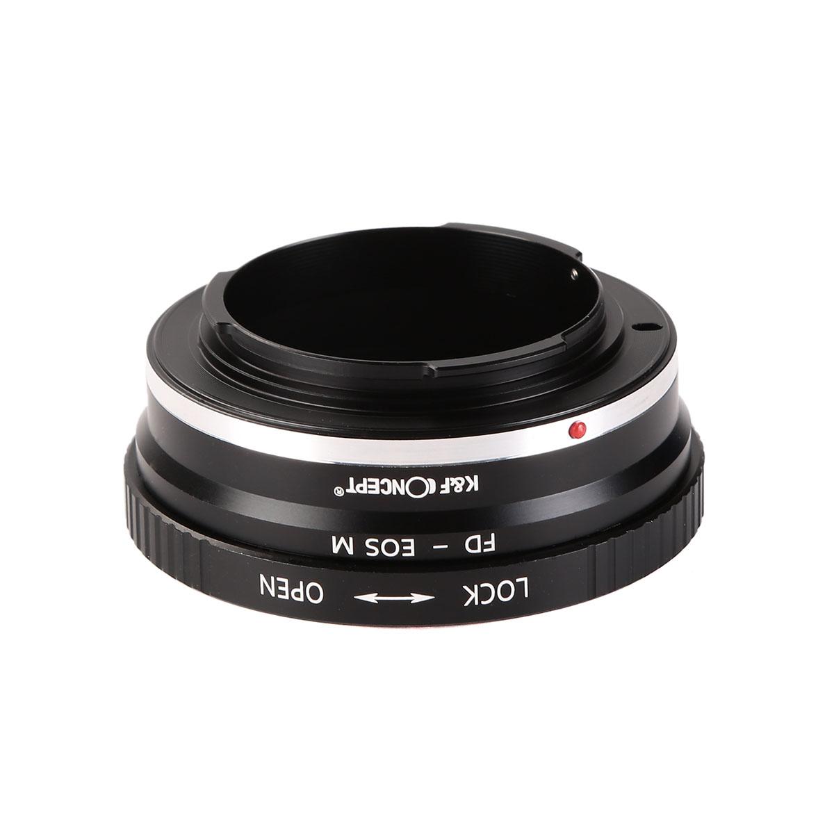 Redukce K&F Concept z objektivu Canon FD na CANON EOS M