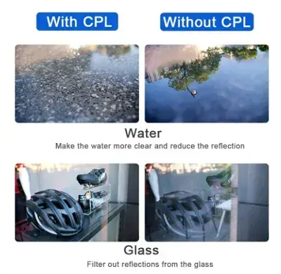 Polarizační filtr pro mobilní telefony 52 mm v pouzdře