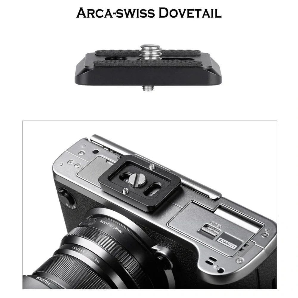 Malá upínací destička Leofoto PU-25, arca