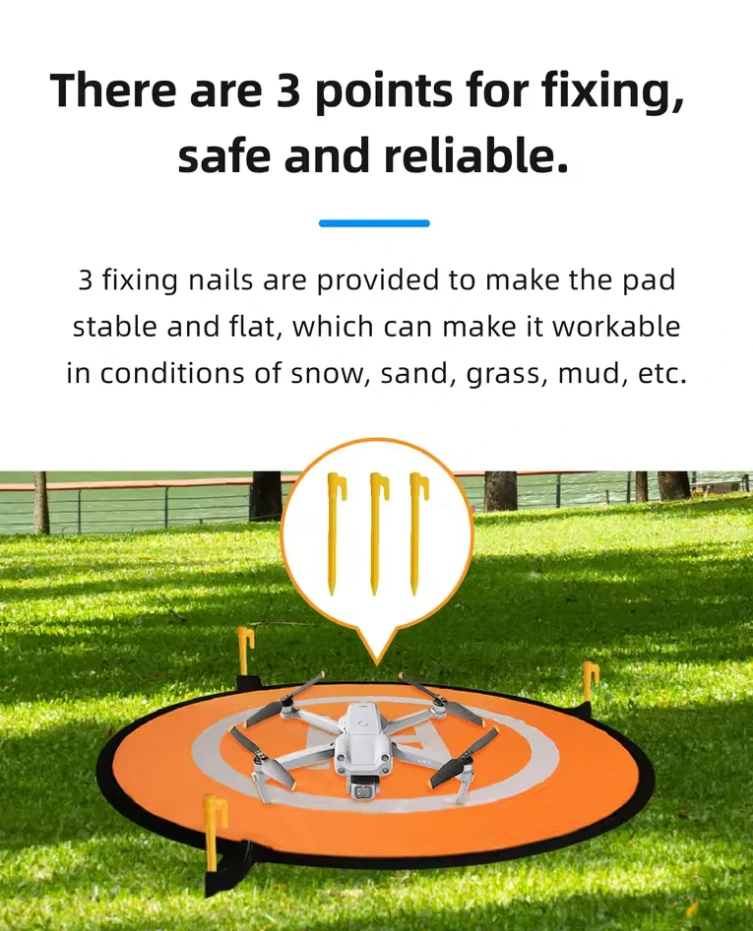 Přistávací plocha pro drony, heliport 55cm