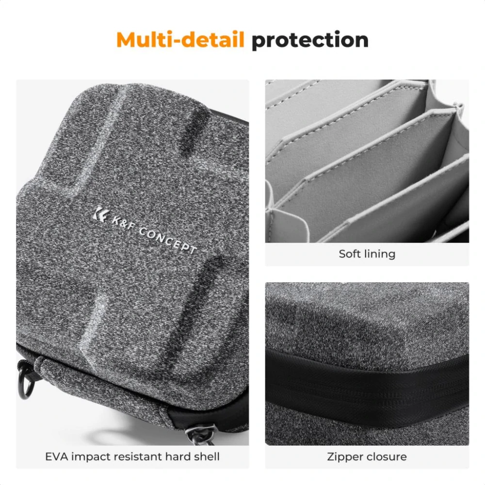 K&F Concept Filter Bag 09 skořepinové pouzdro na 10 filtrů, velikost S