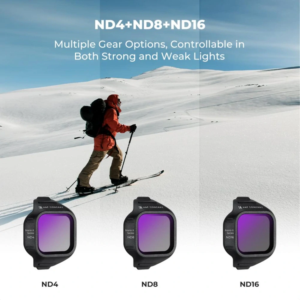 K&F Concept Sada ND filtrů pro DJI Mini 5 Pro, 6 kusů