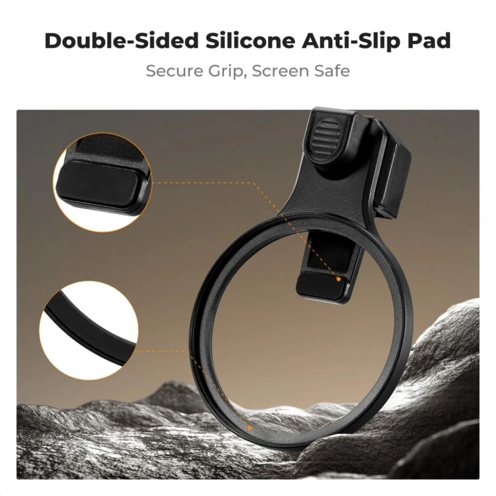 K&F Concept Variabilní ND filtr ND2-ND32 67mm s klipem pro mobilní telefony včetně odolného pouzdra