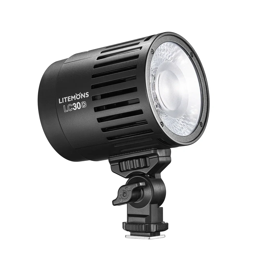 Sada stolního LED světla Godox Litemons LC30D s ramenem a difuzérem