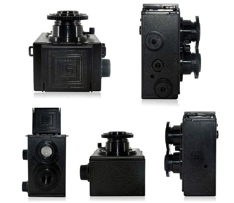 Stavebnice fotoaparátu Twin Lens Reflex 35mm kit