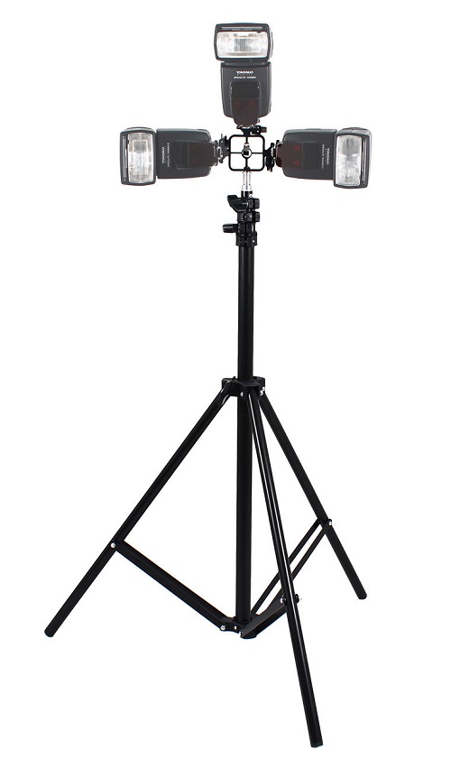 Držák až 3 systémových blesků