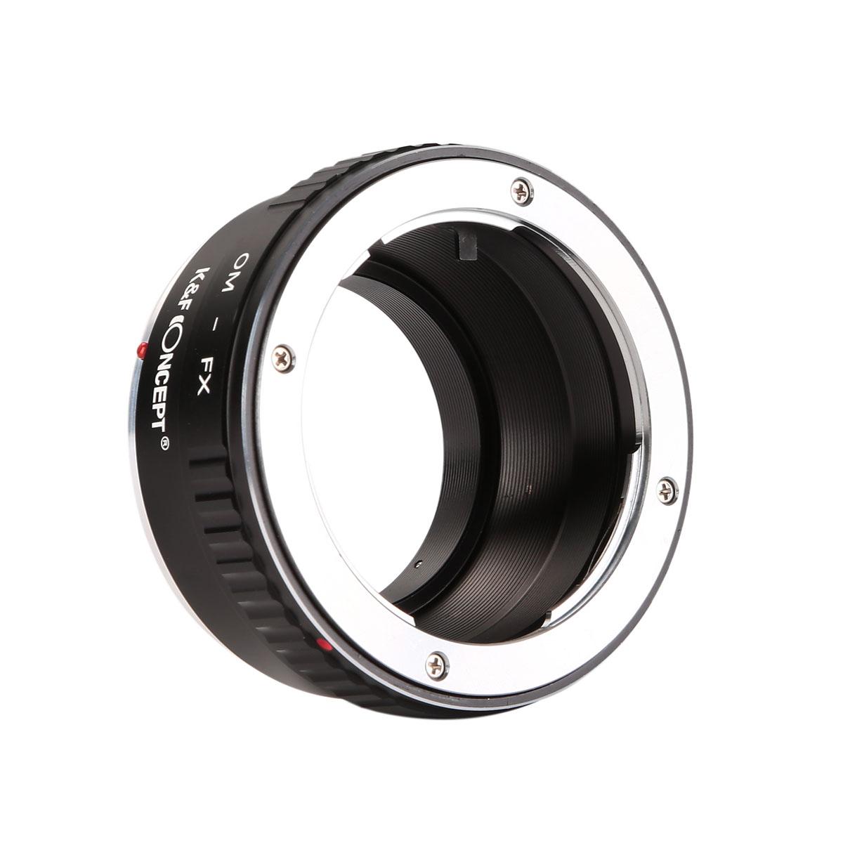 Redukce K&F Concept z objektivu Olympus OM na Fujifilm X