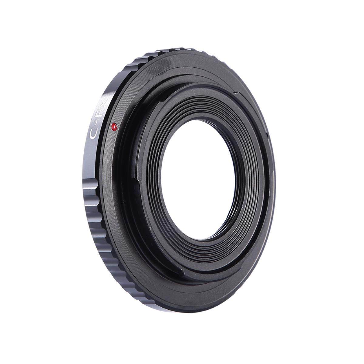 Redukce K&F Concept z objektivu C-mount na Fujifilm X