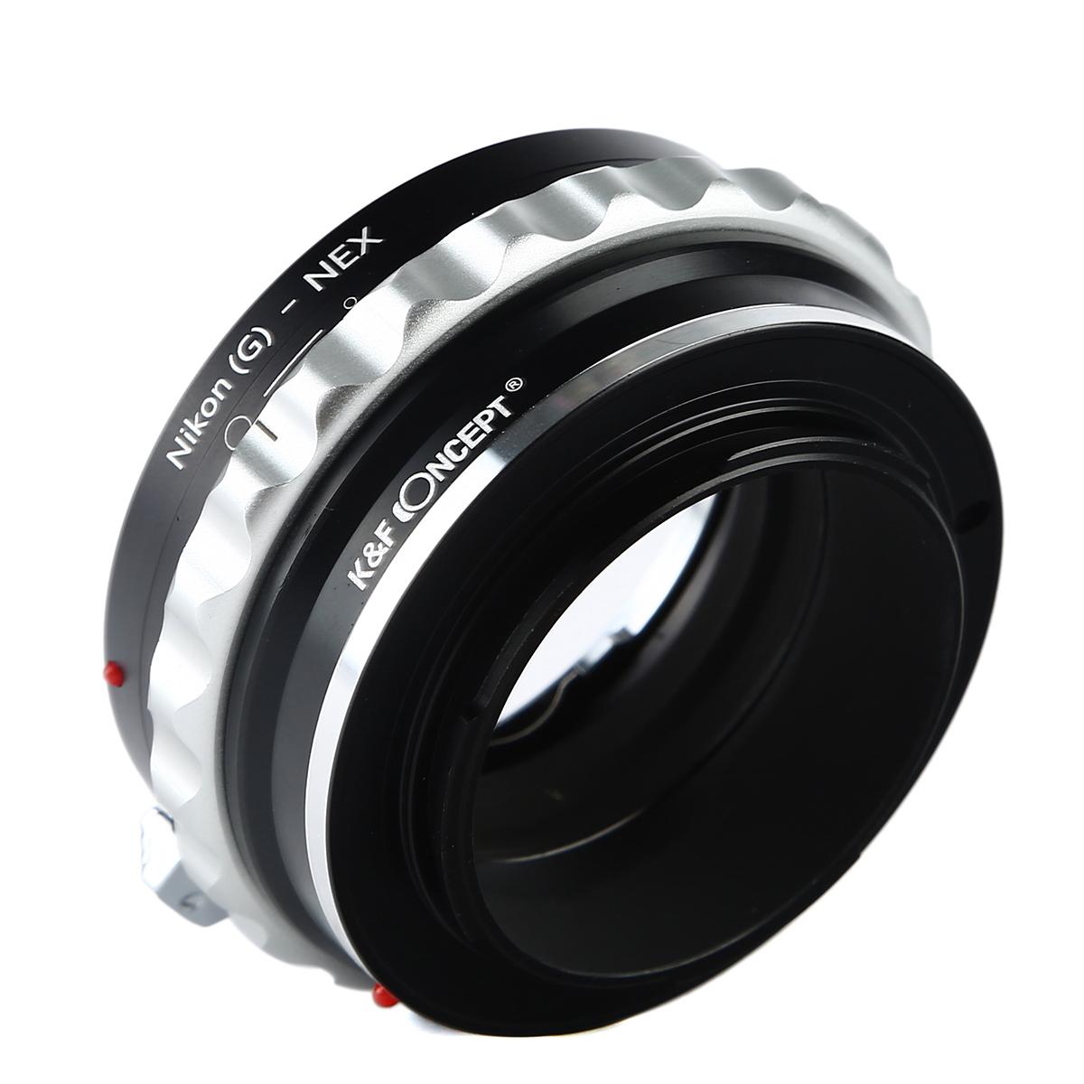 Redukce K&F Concept z objektivu Nikon G (Ai) na SONY E