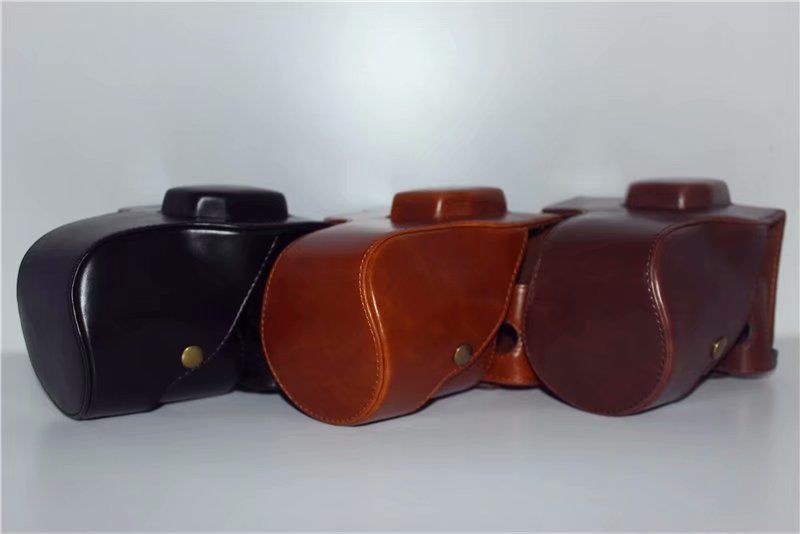 Kožené pouzdro pro Fujifilm X T3 černé