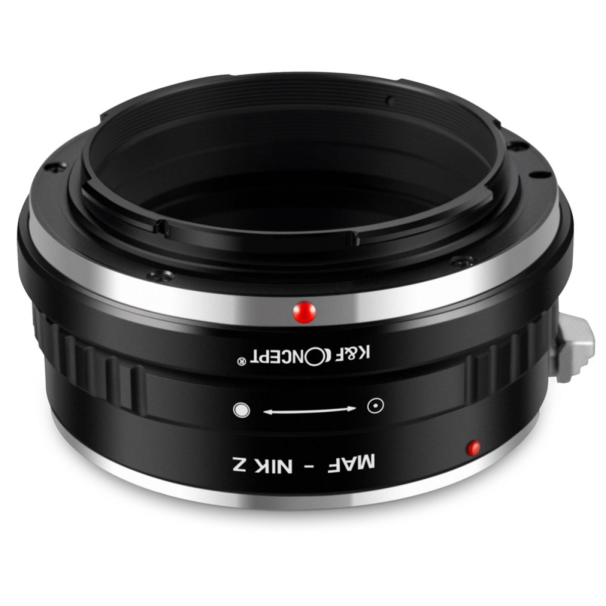 Redukce K&F Concept z objektivu Minolta A / Sony A na Nikon Z