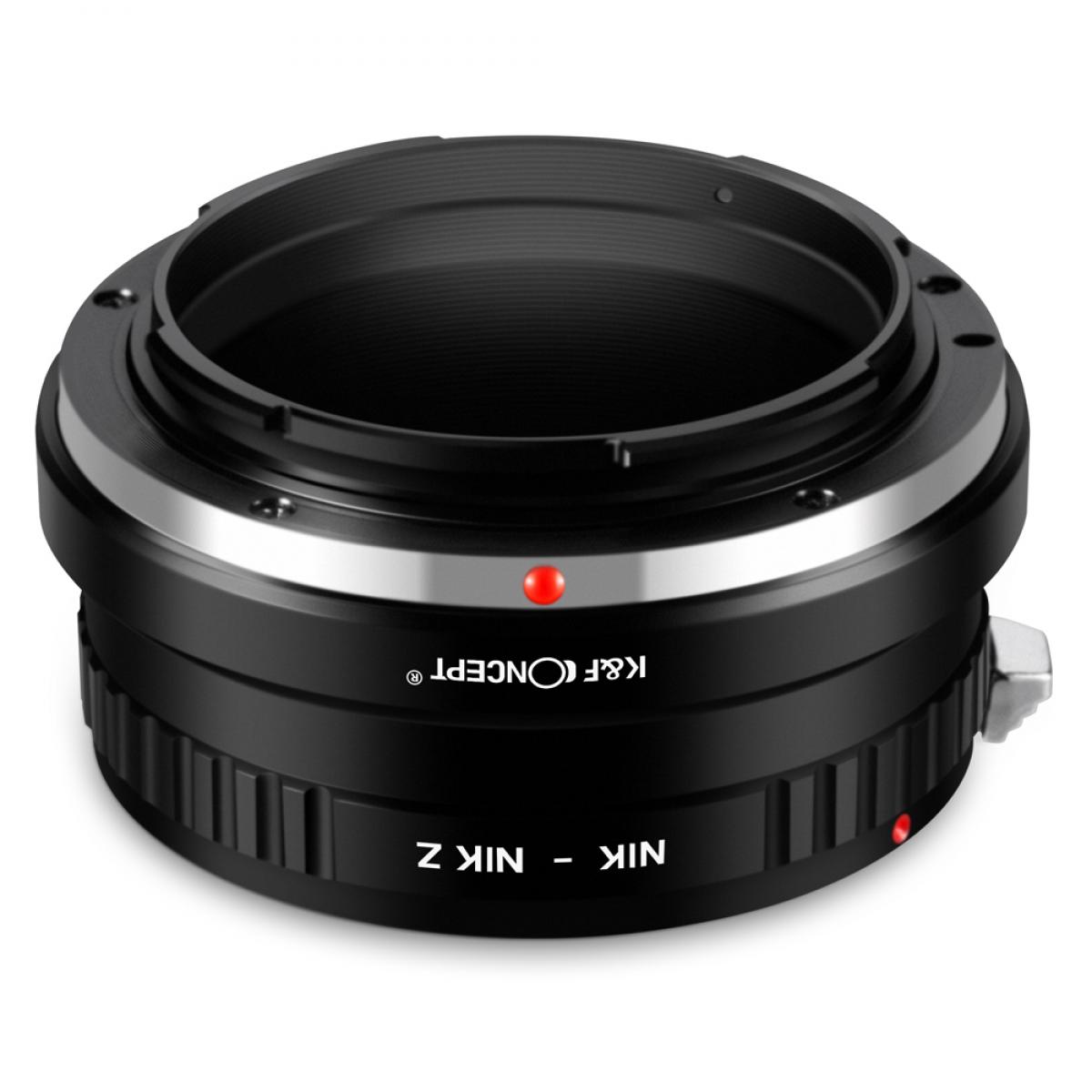 Redukce K&F Concept z objektivu Nikon F na Nikon Z