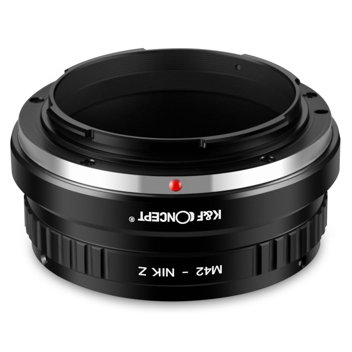 Redukce K&F Concept z objektivu M42 na Nikon Z