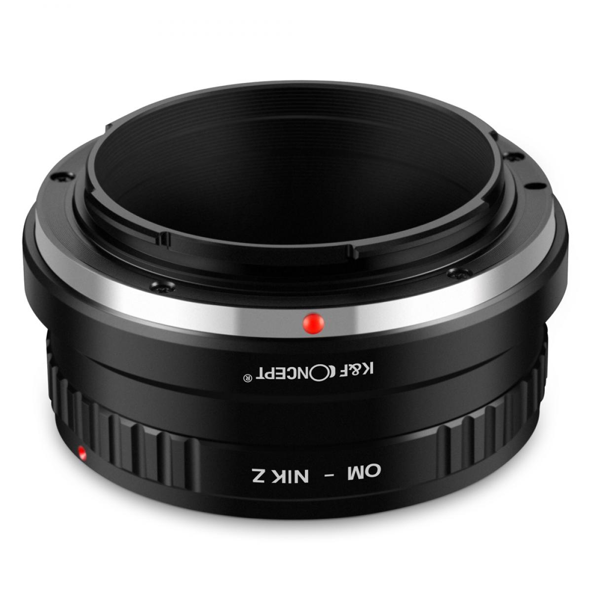Redukce K&F Concept z objektivu Olympus OM na Nikon Z