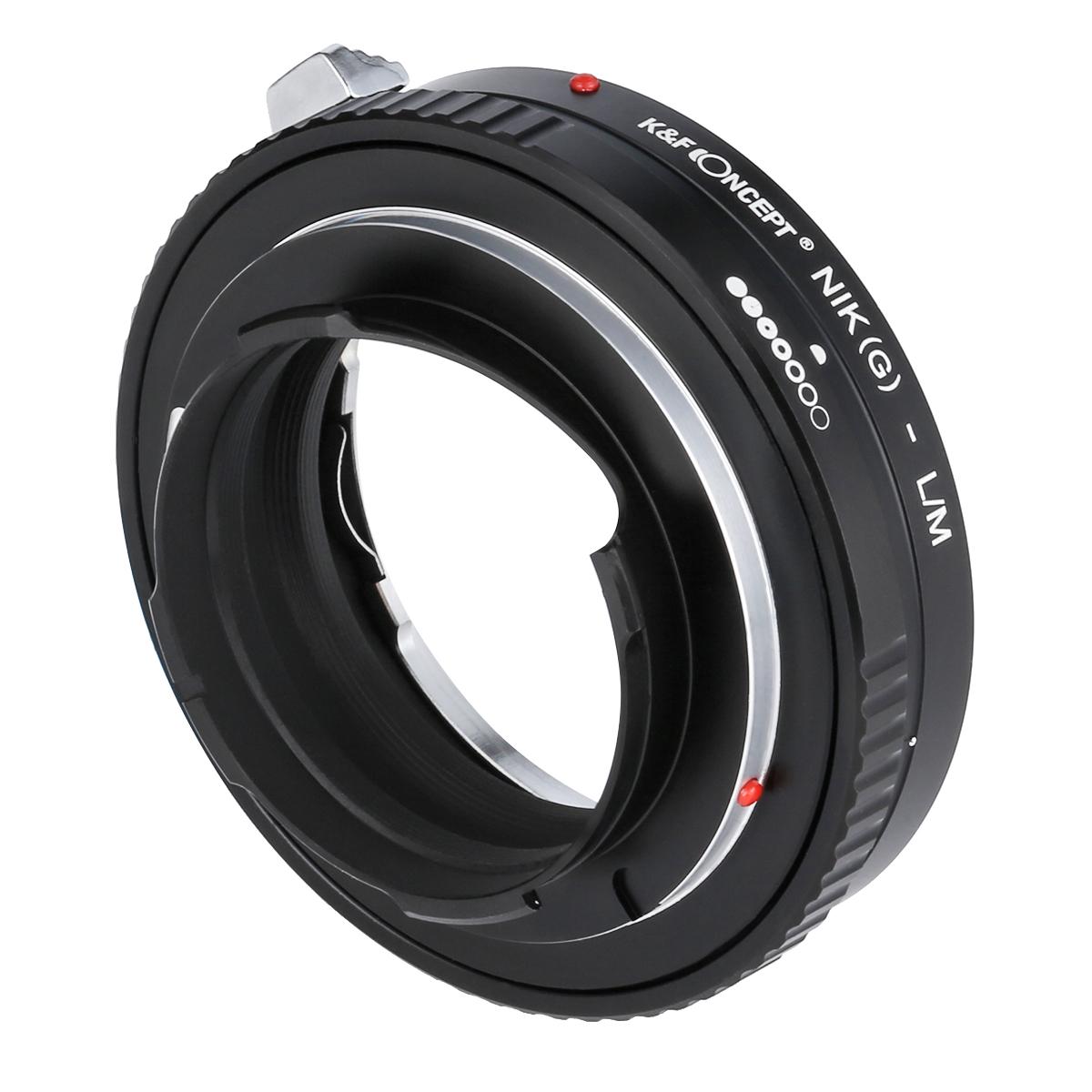 Redukce K&F Concept z Nikon G/F/Ai/Ais/D na Leica M