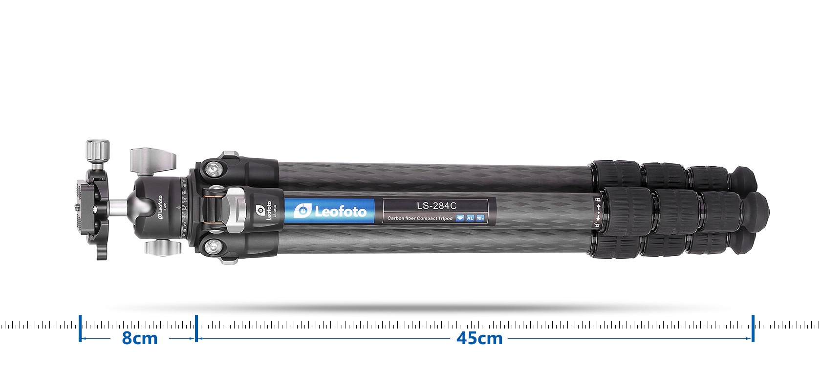 Tripod Leofoto Ranger LS-284C s hlavou LH30