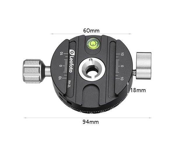 Sáňky se šroubem pro Arca-swiss destičku Leofoto RH-2L