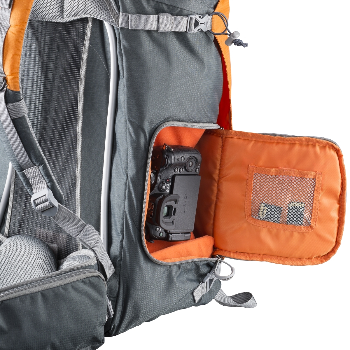 Mantona ElementsPro 50 Outdoor Backpack - Oranžový