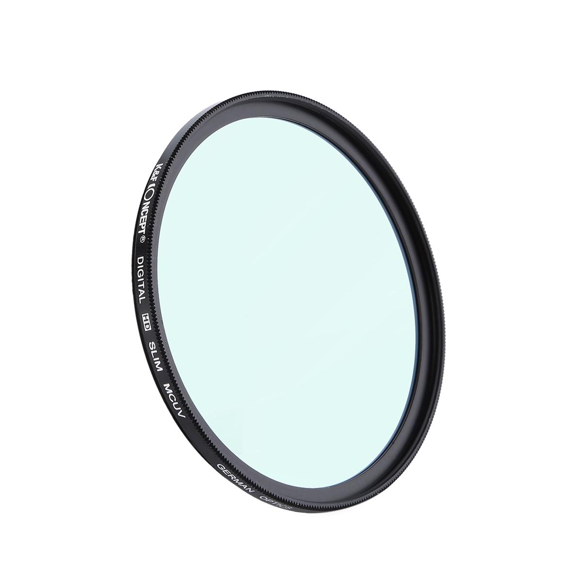 K&F Concept MC UV SLIM filtr 37 mm, GREEN MULTI-COATED, GERMAN OPTICS
