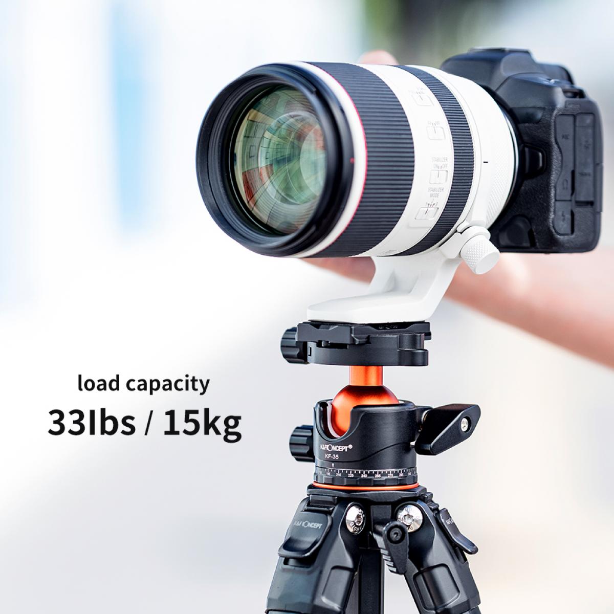Profesionální kulová hlava K&F Concept BH-35L