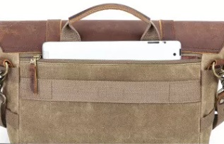 Stylová foto brašna Vagabund Premium khaki