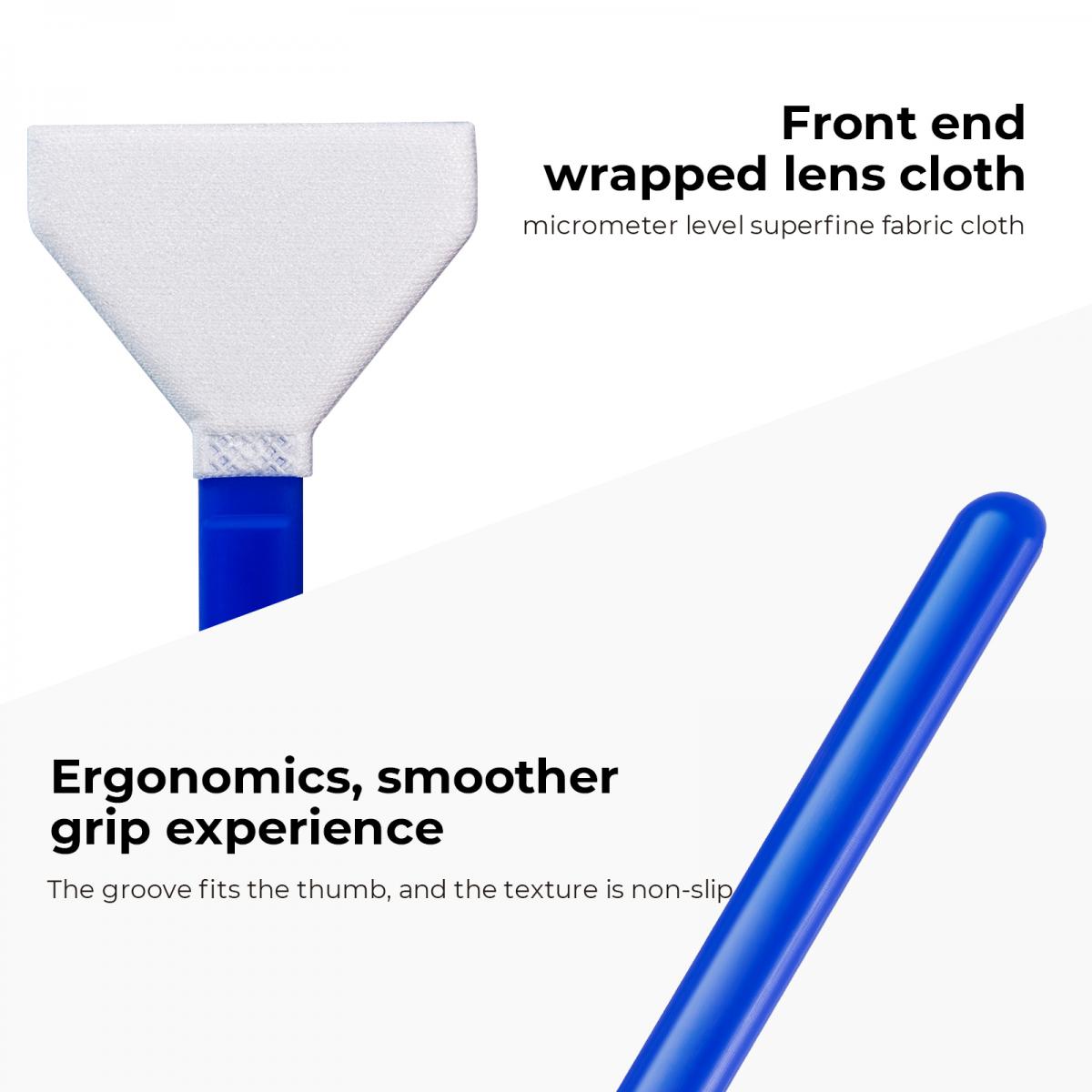 K&F Concept tyčinky na čištění FULL FRAME snímače 10 kusů