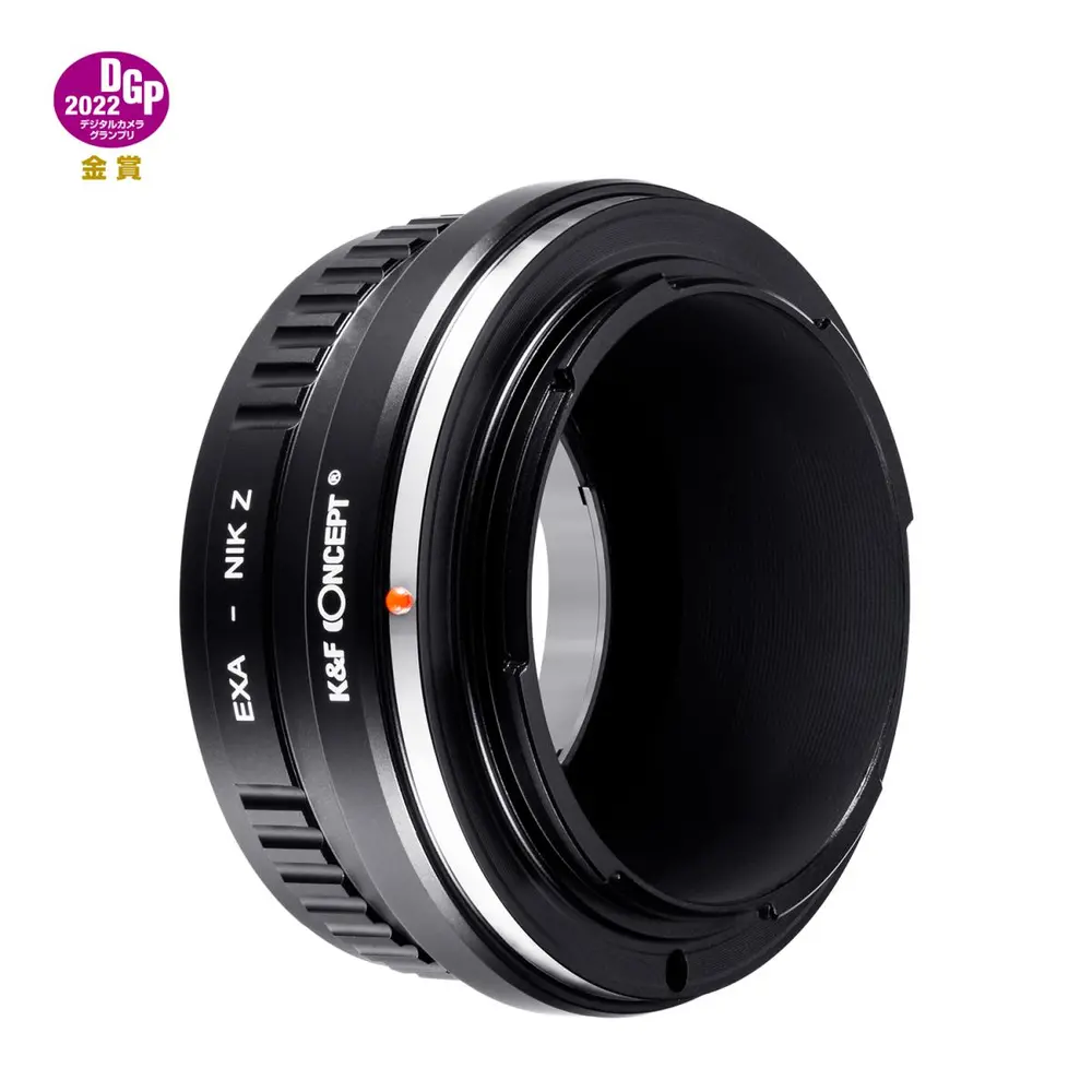 Redukce K&F Concept z objektivu Exakta na Nikon Z