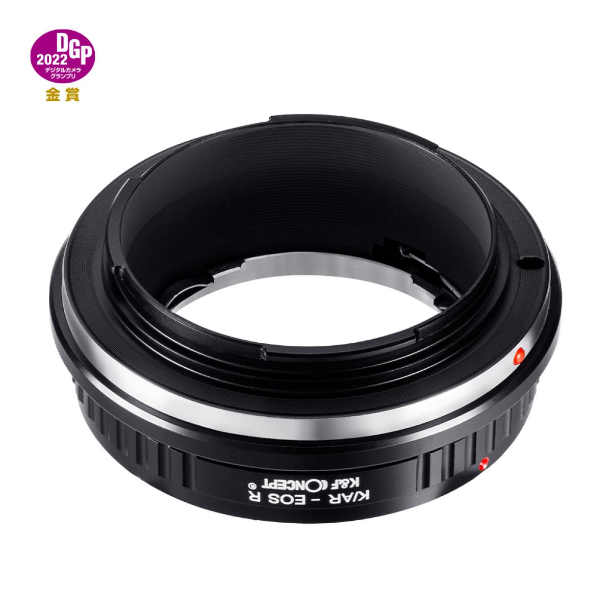 Redukce K&F Concept z objektivu Konica AR na CANON EOS R