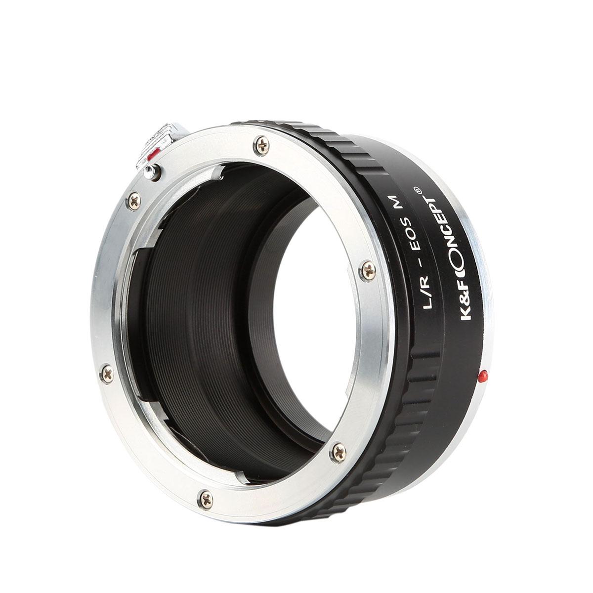 Redukce K&F Concept z objektivu Leica R na CANON EOS M