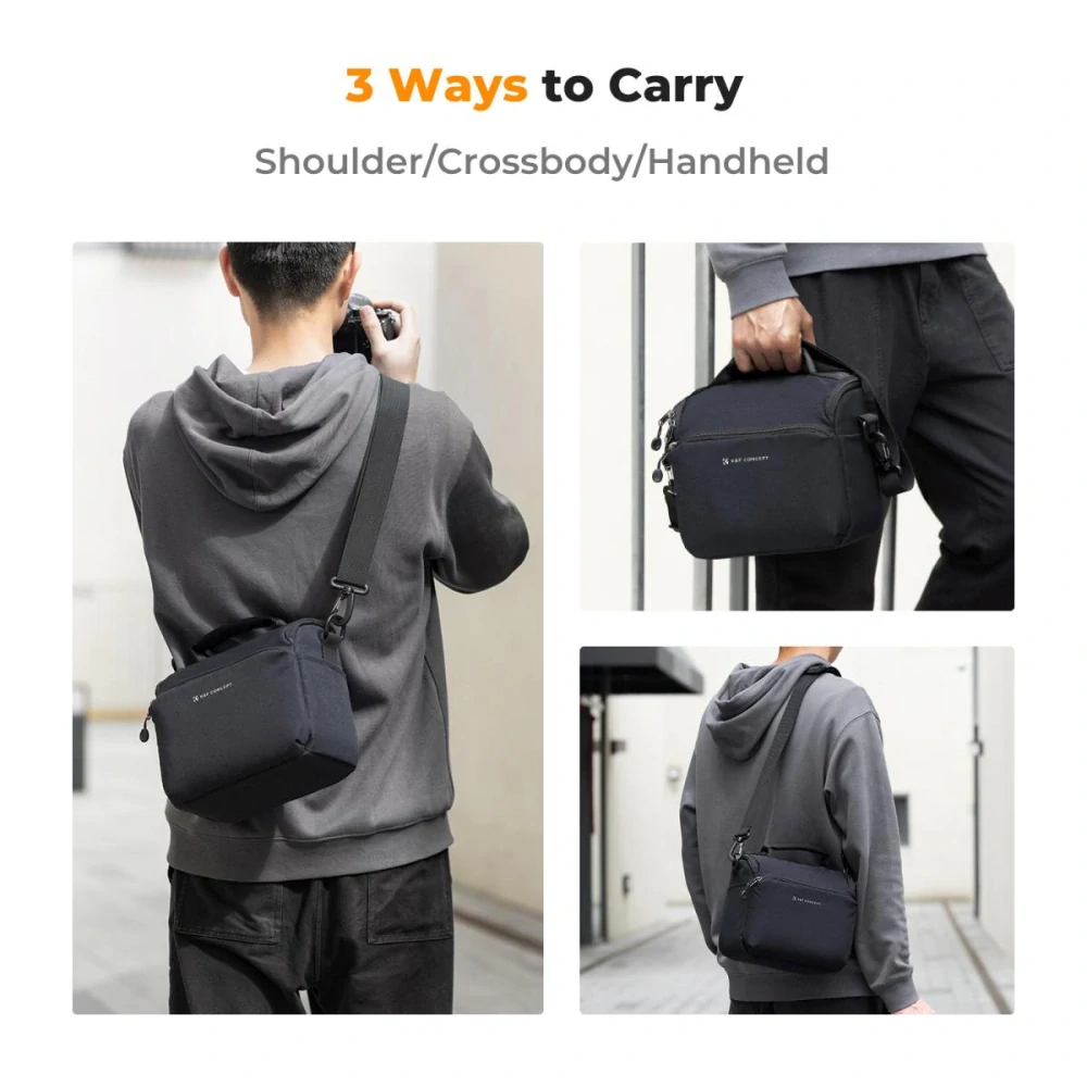 Foto brašna K&F Concept Sling Bag 5L Urban Wander modrá