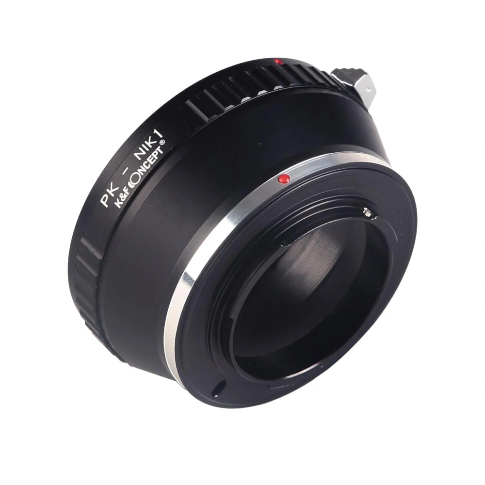 Redukce K&F Concept z objektivu Pentax K na Nikon 1
