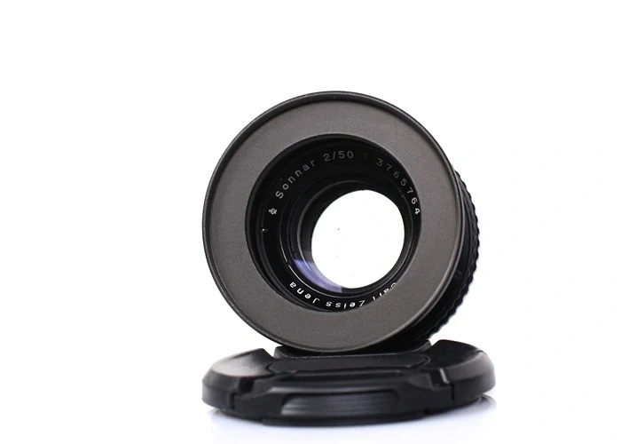 Cine vintage objektiv Carl Zeiss Jena Sonnar 2/50 T, adaptace pro Leica M