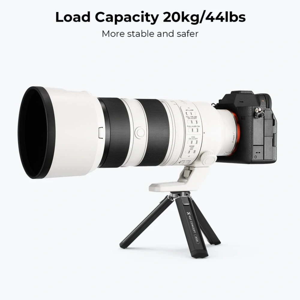 K&F Concept mini stativ s nosností 20 kg MS06