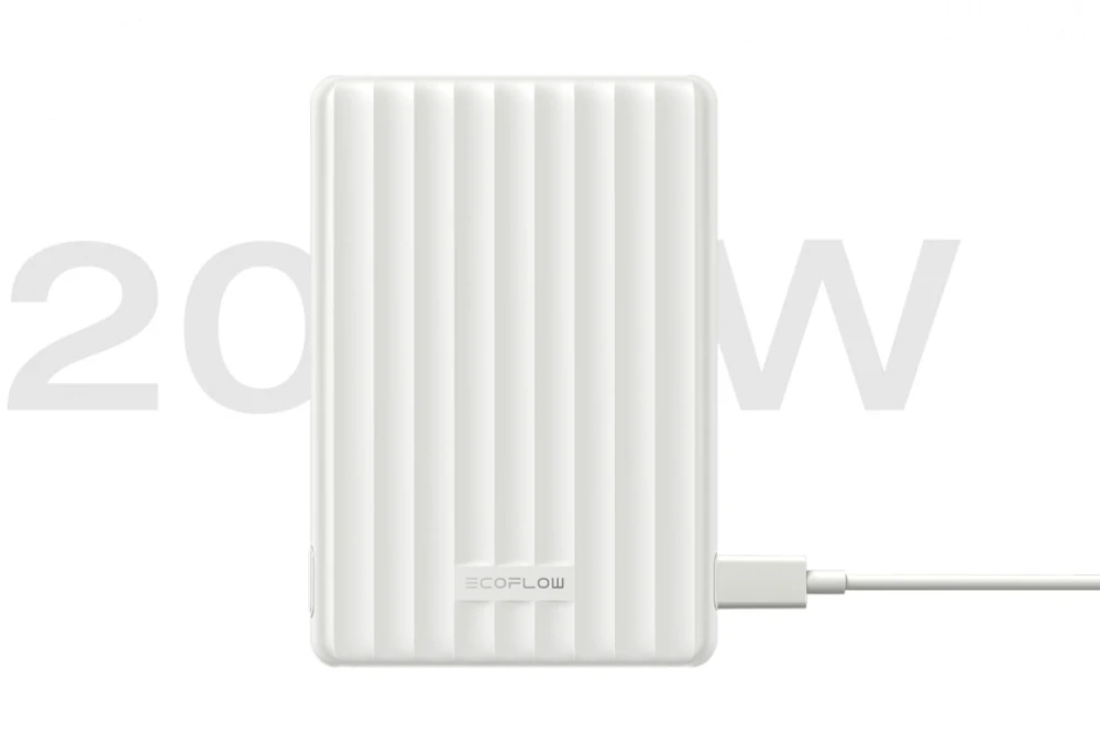 EcoFlow RAPID Magnetická Power Banka (5000mAh) - bílá