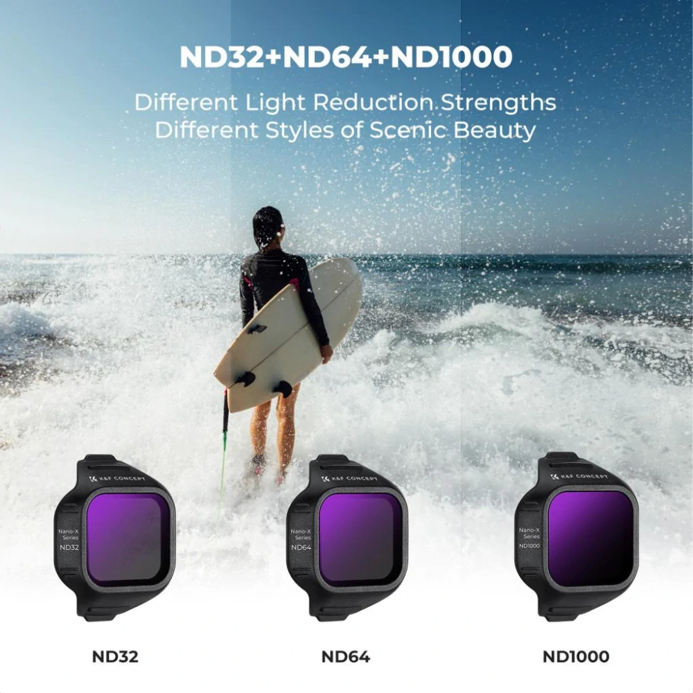 K&F Concept Sada ND filtrů pro DJI Mini 5 Pro, 6 kusů