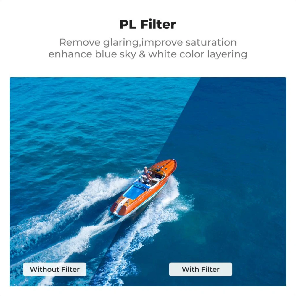 K&F Concept Sada CPL a ND filtrů pro DJI Flip, 3 kusy