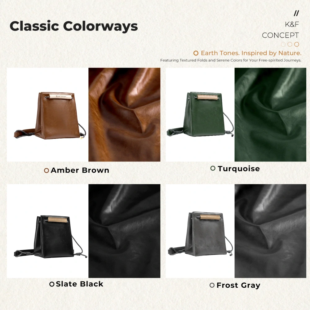 Foto taška K&F Concept Wilderness Series Sling Bag Zelená, 4L