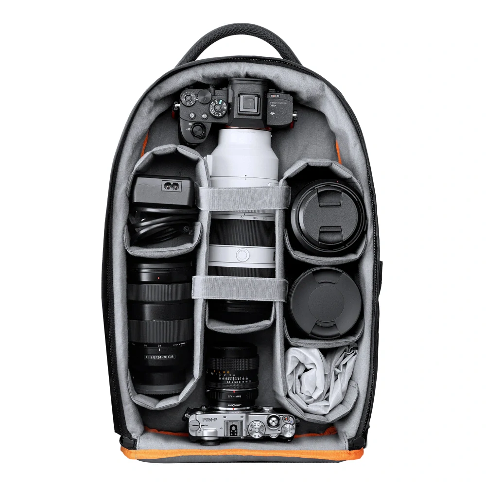 K&F Concept Fotobatoh 18L Nature Wander 05 Černý