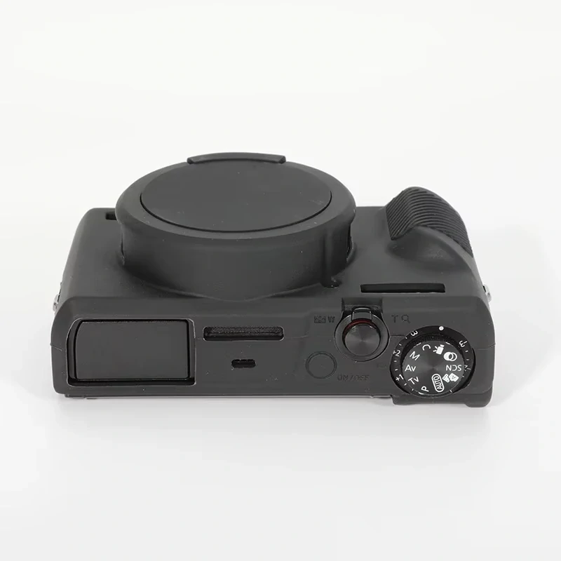 Ochranný silikonový kryt pro Canon PowerShot G7X Mark III, černý